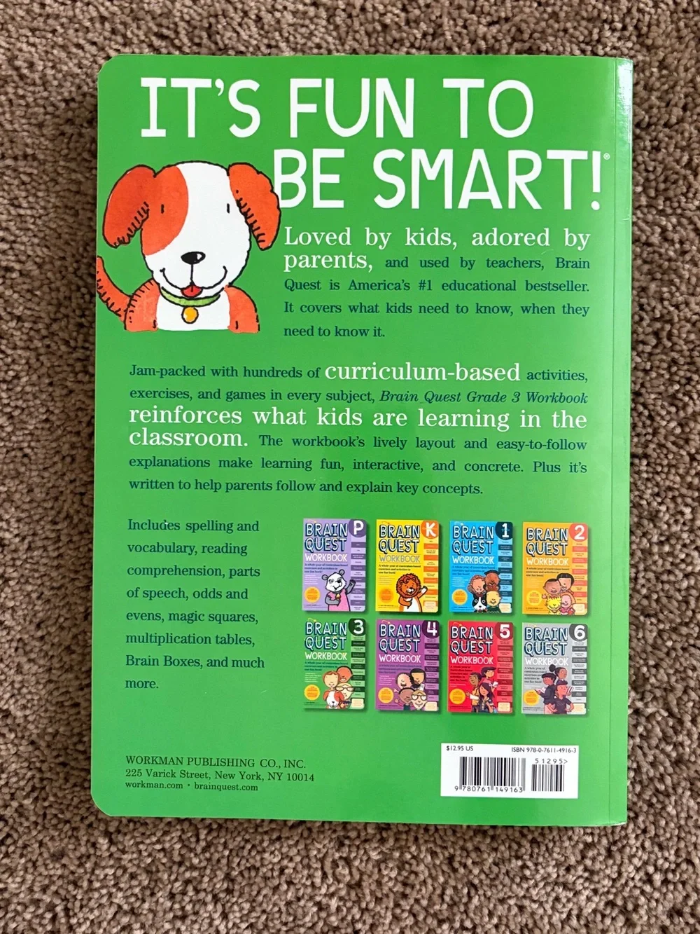 Spelling Skills Grade 3 Kids Workbooks